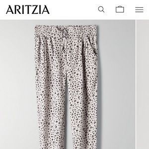 Aritzia Sunday Best Cheetah Pants
